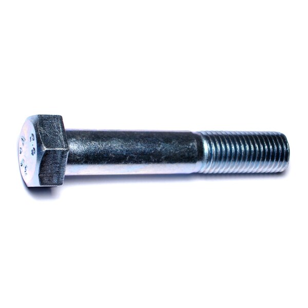 Midwest Fastener Grade 2, 7/8"-9 Hex Head Cap Screw, Zinc Plated Steel, 5 in L, 5 PK 53359 - main
